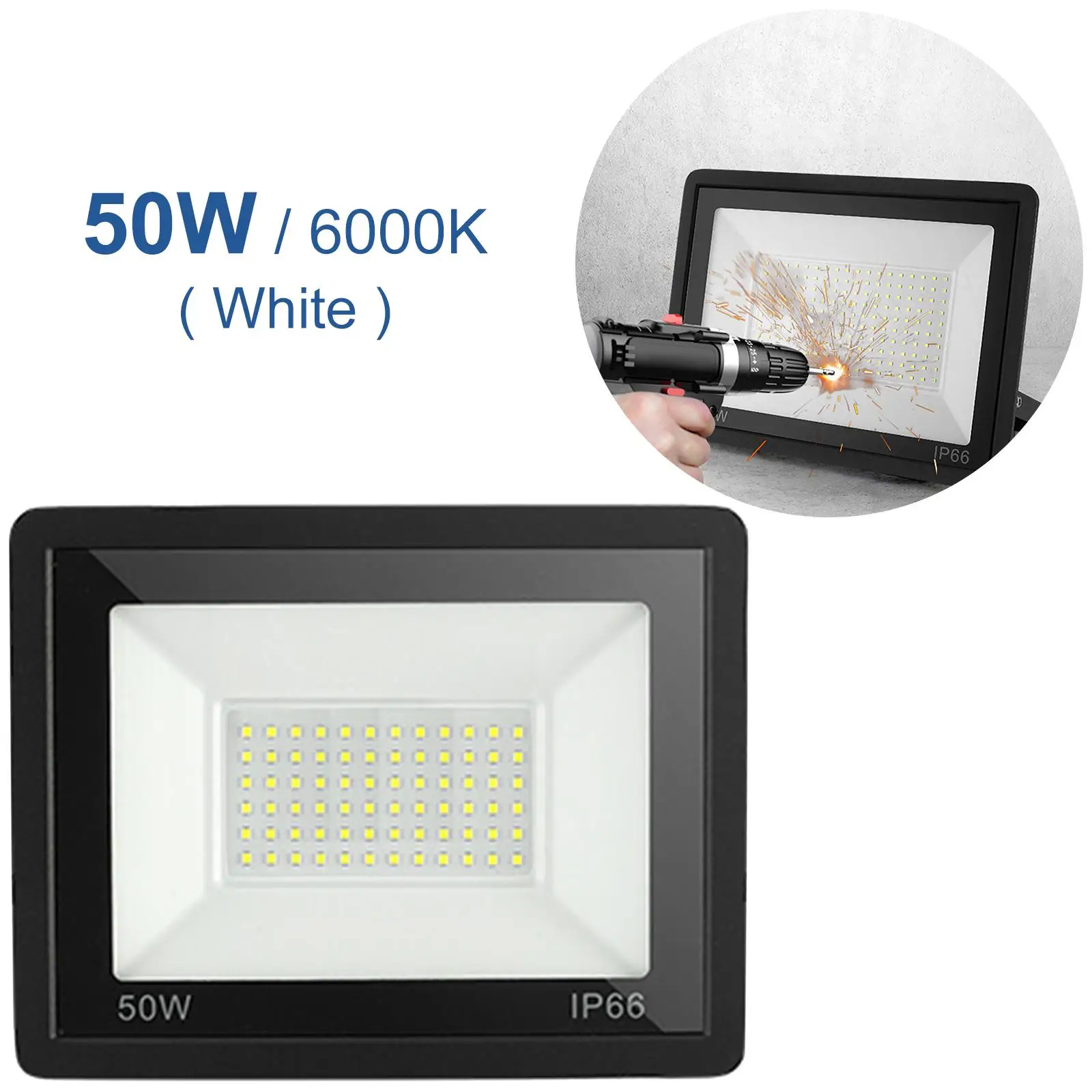 LED Floodlight Mini Spotlight Outdoor Lighting Wall Reflector IP66 Waterproof Garden Lamp