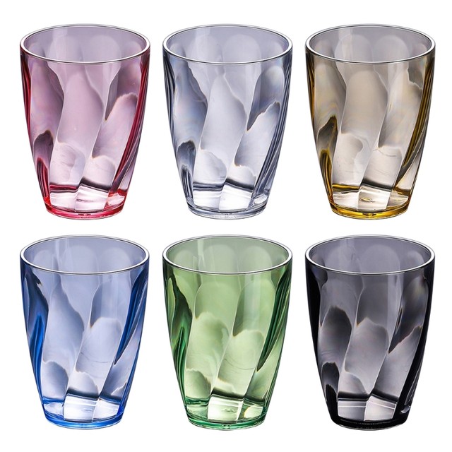 ALIMOTA Plastic Tumblers Cups, [UNBREAKABLE Acrylic] Plastic Water Tumbler  Drinking Glasses, 13-Ounc…See more ALIMOTA Plastic Tumblers Cups