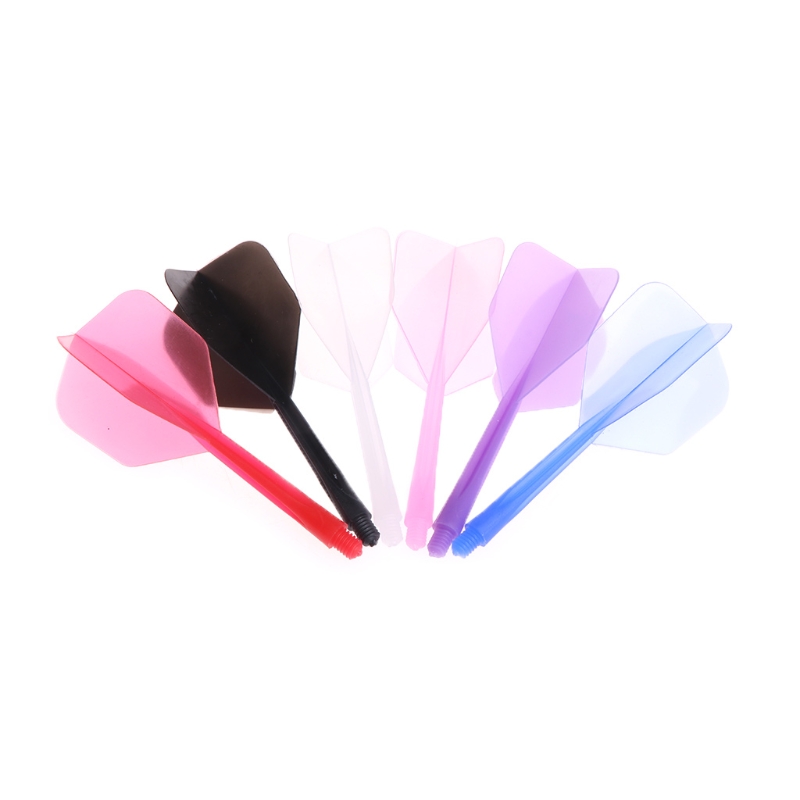 6er-Pack integrierte Dart-Flights und -schäfte in einem Teil 2BA Darts-Flights – Detail 2