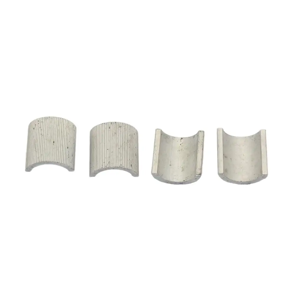 4 Pieces 7/8inch to  Handle Bar Spacer Conversion Shims for Motorcycle