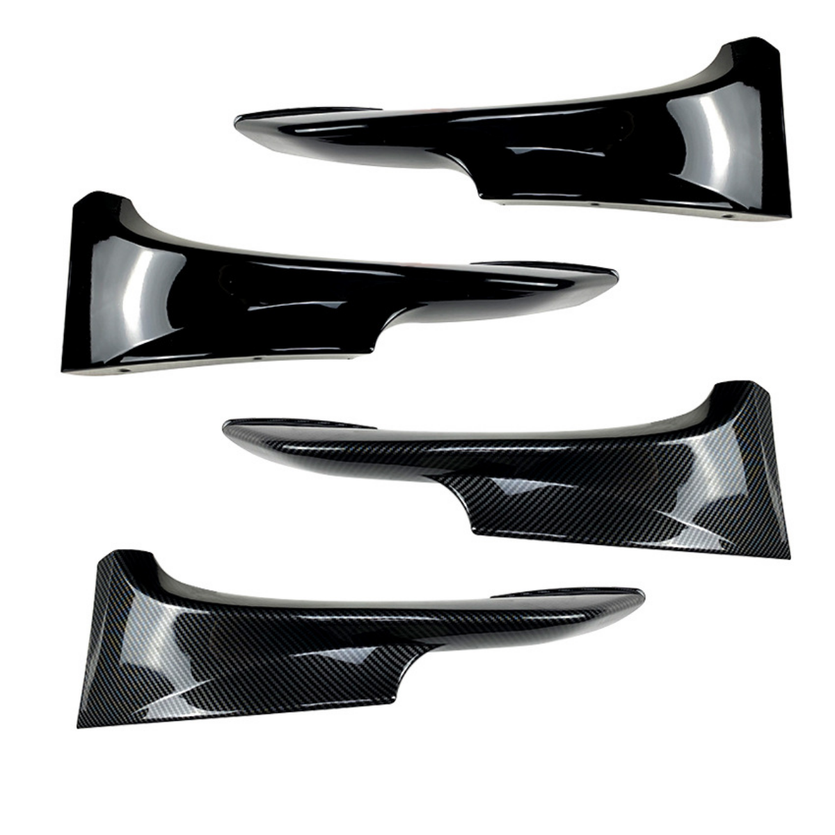 Für BMW 3er E92 E93 M3 M-Tech 2006-2009 /2010-2013 Paar Frontstoßstange Lip Splitter Spoiler Stoßstange Seitensplitter Abdeckung – Detail 6