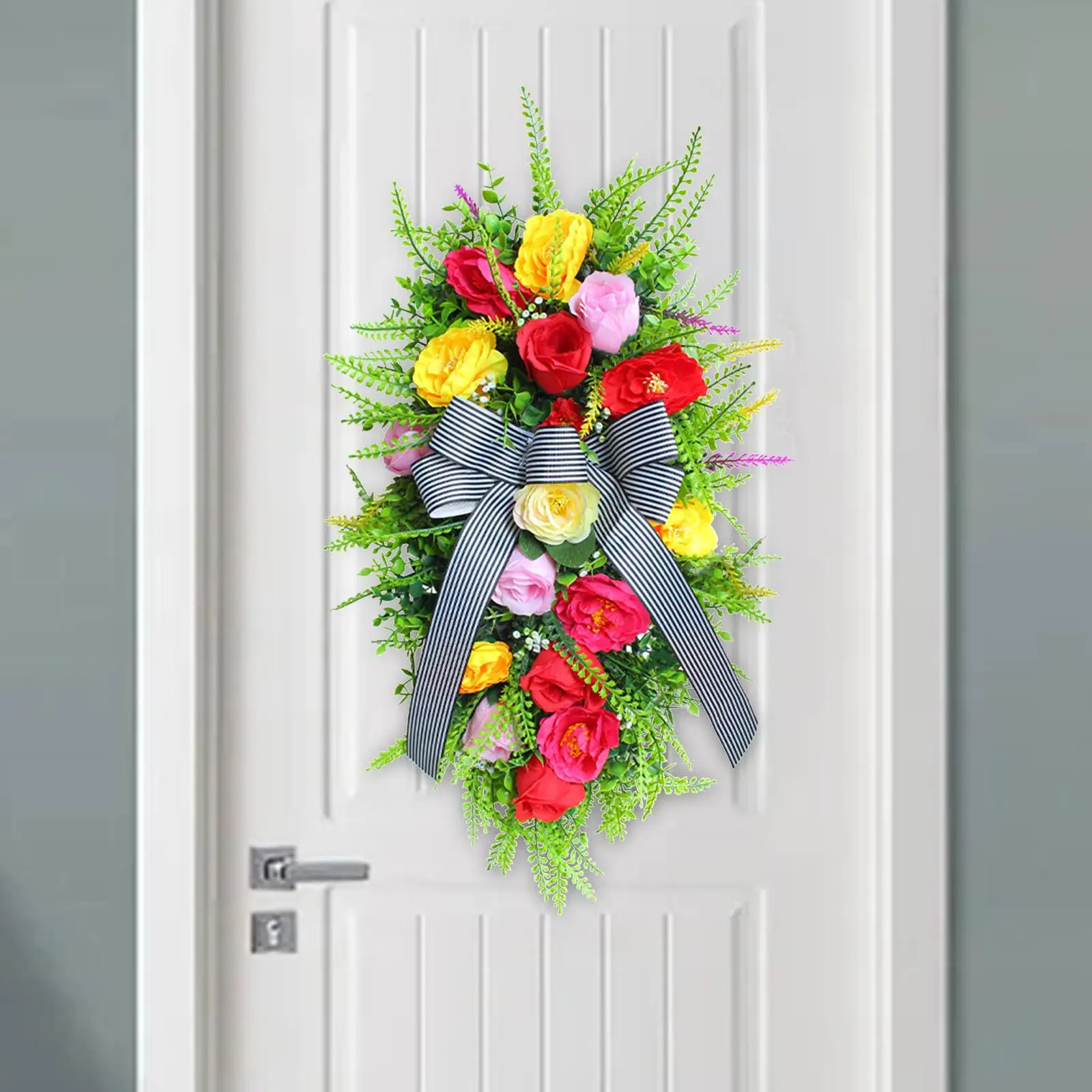Artificial Flower Garland for Backdrop, Front Door, Wedding Arch
