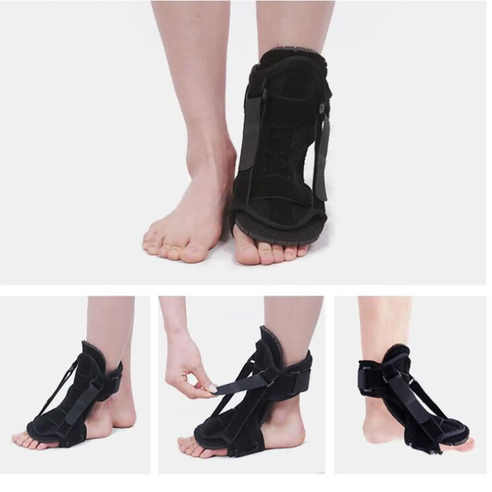   Built  Plate Relieve  Sleeping Immobilizer  Foot Drop Brace Double Fixing Straps