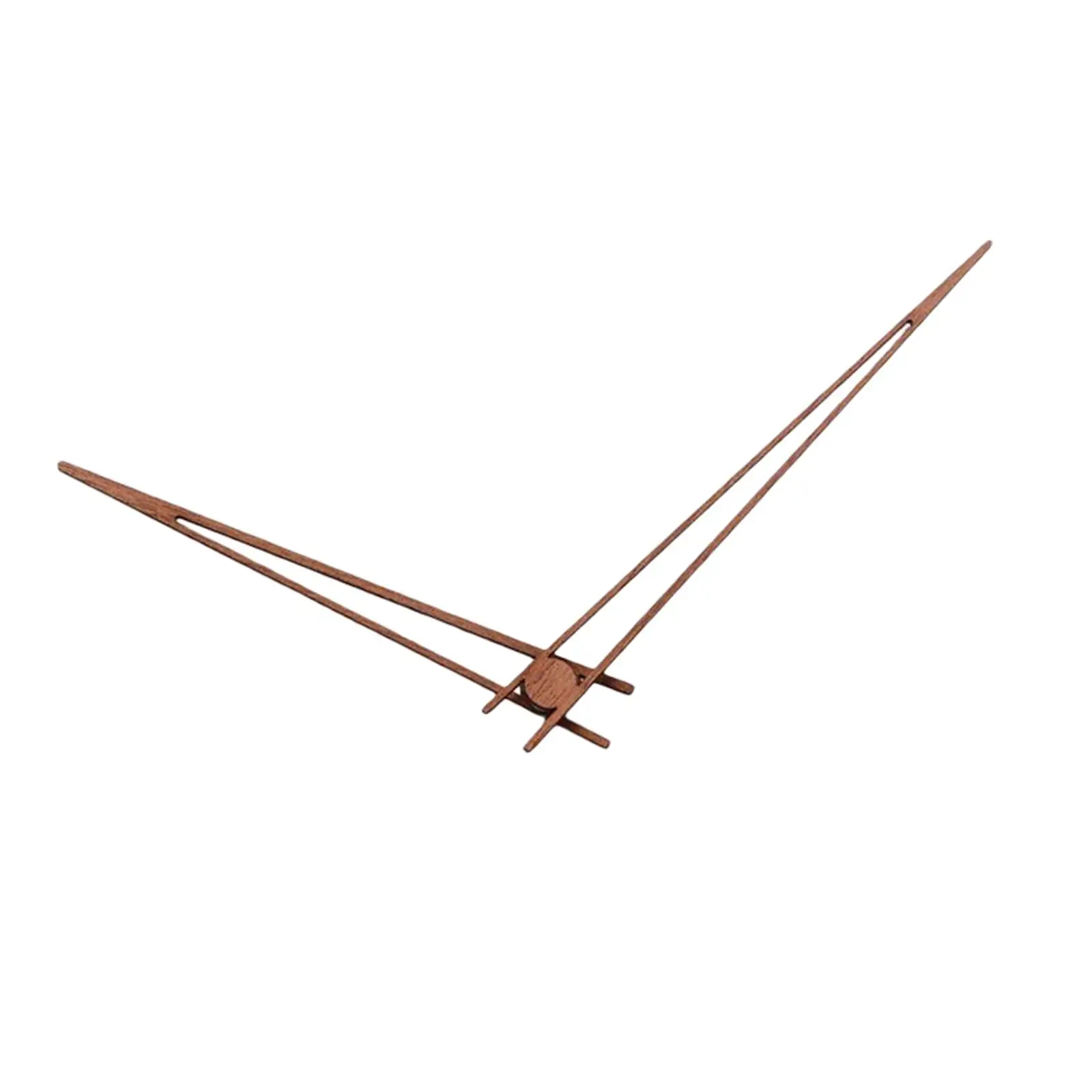 Walnut wall Clock Hands Silient Mechanism Parts Clock Pointers for Replace Part DIY Wall Clock Repair Parts Tools Accessory