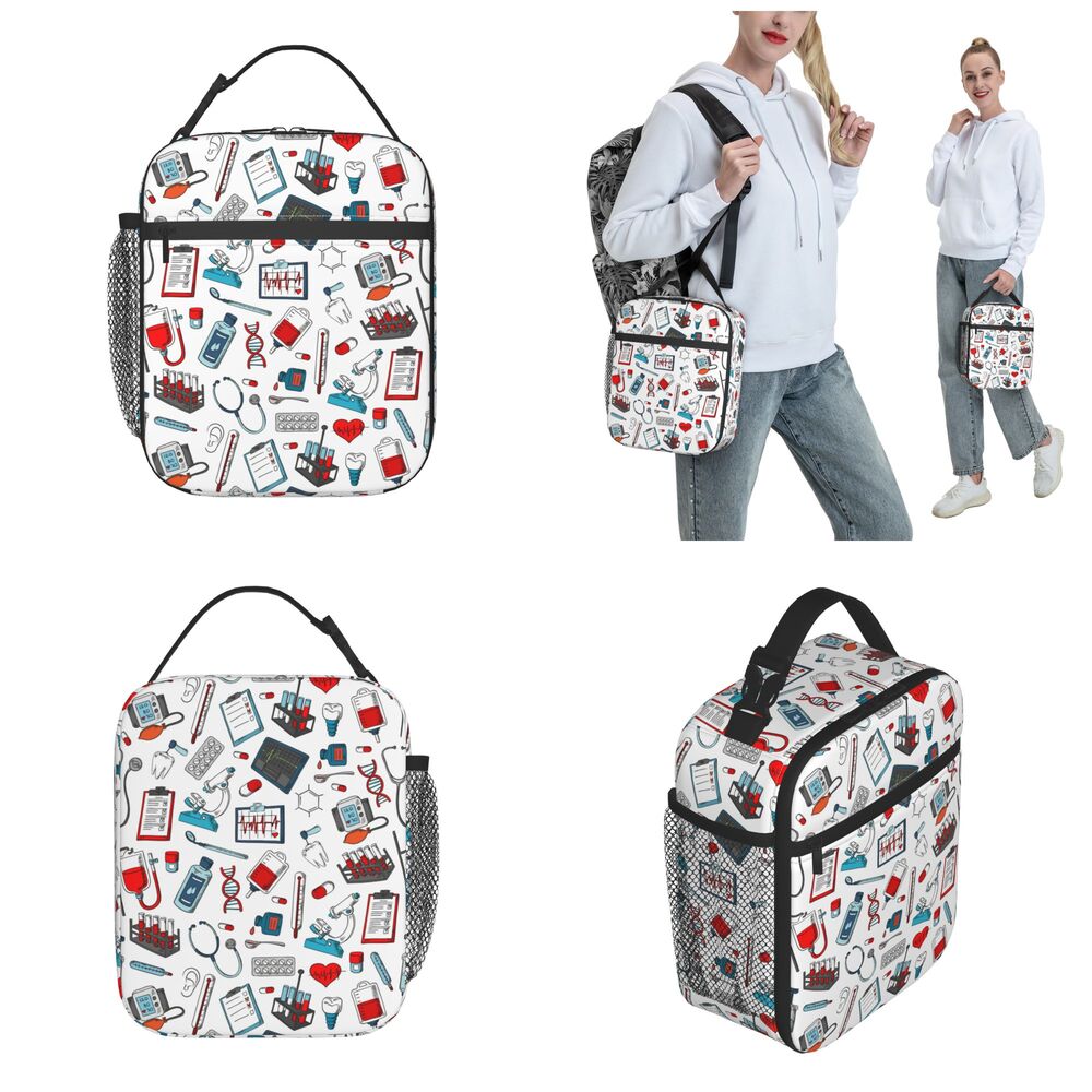 Saco Térmico, Lunch Container, Tote Portátil, Caixa