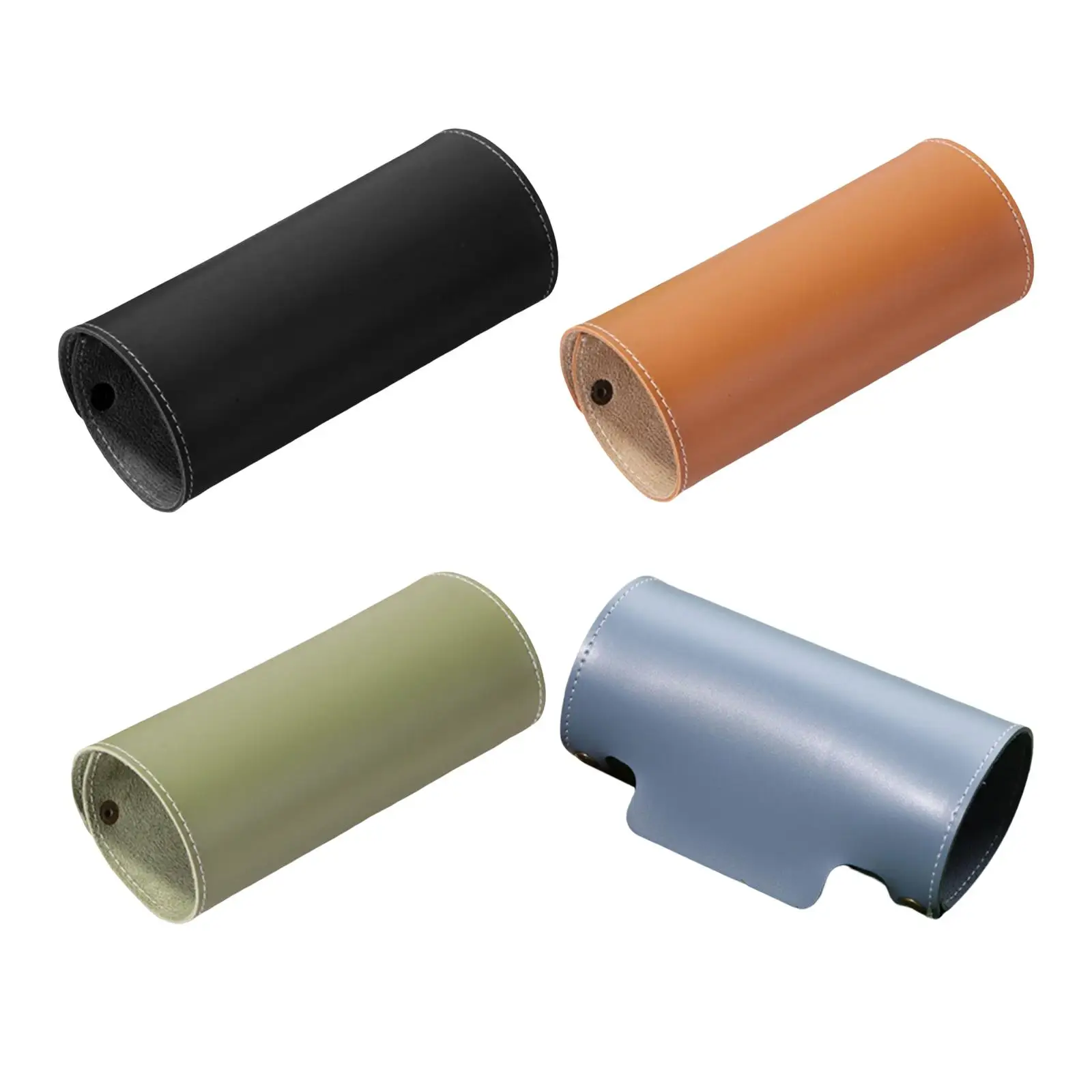 Gas Canister Cover Artificial Leather Protective Case for Party Picnic BBQ