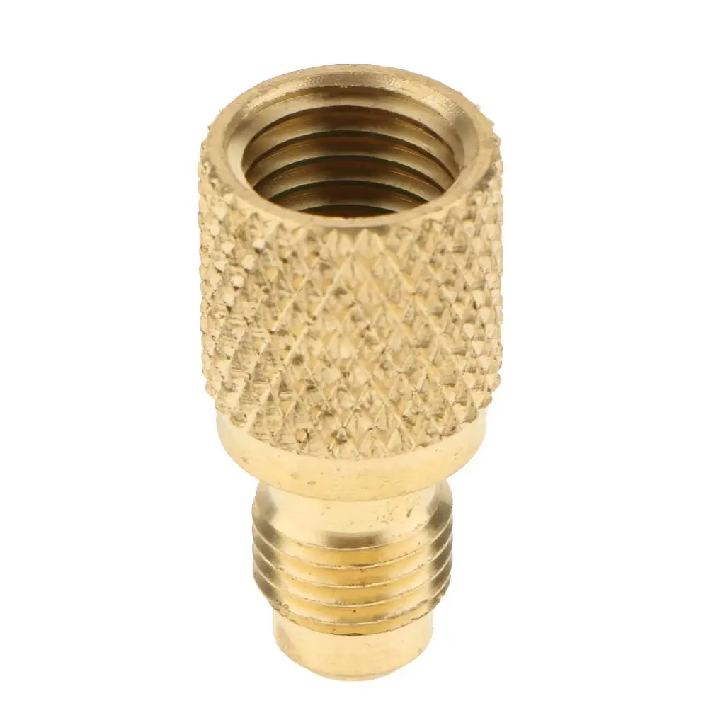 R134A cooling water tank adapter made of brass for old and broken plugs