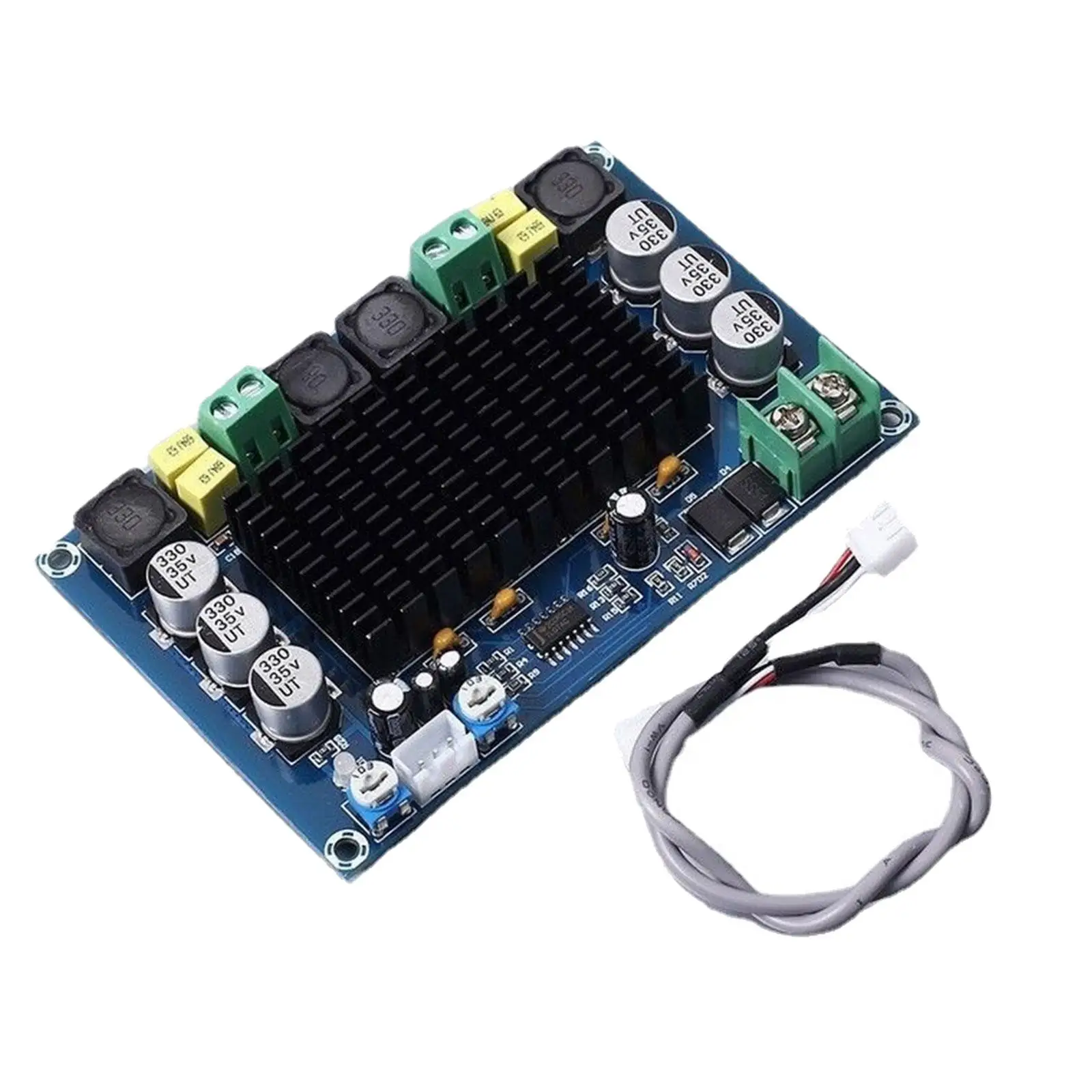 Digital Amplifier Board Audio Amplifier Board 2x150W, High Power Mini Amplifier Board Dual Channel TPA3116D2 for Car Speakers