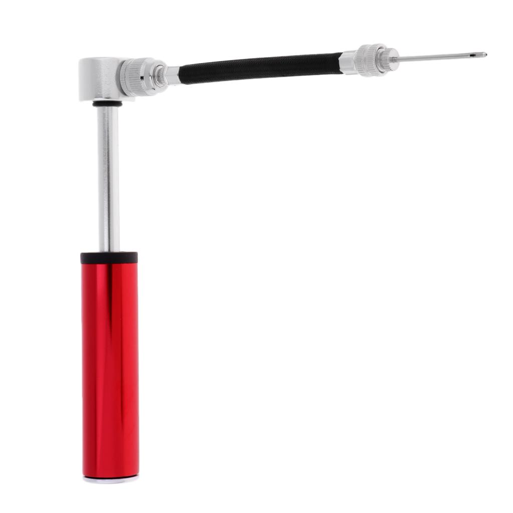 Aluminium Alloy Air Pump ball  Bicycle Bike Inflator Tire Portable Hand