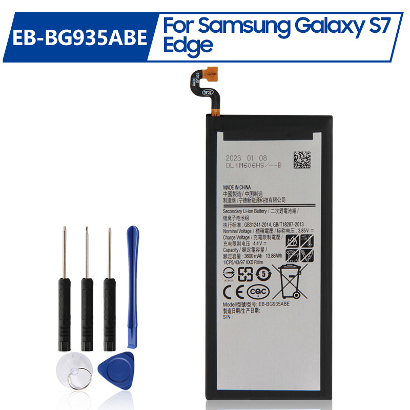 S7 Edge, EB-BG935ABE, EB-BG935ABA, SM-G9350, G935FD, SM-G935F, 3600mAh