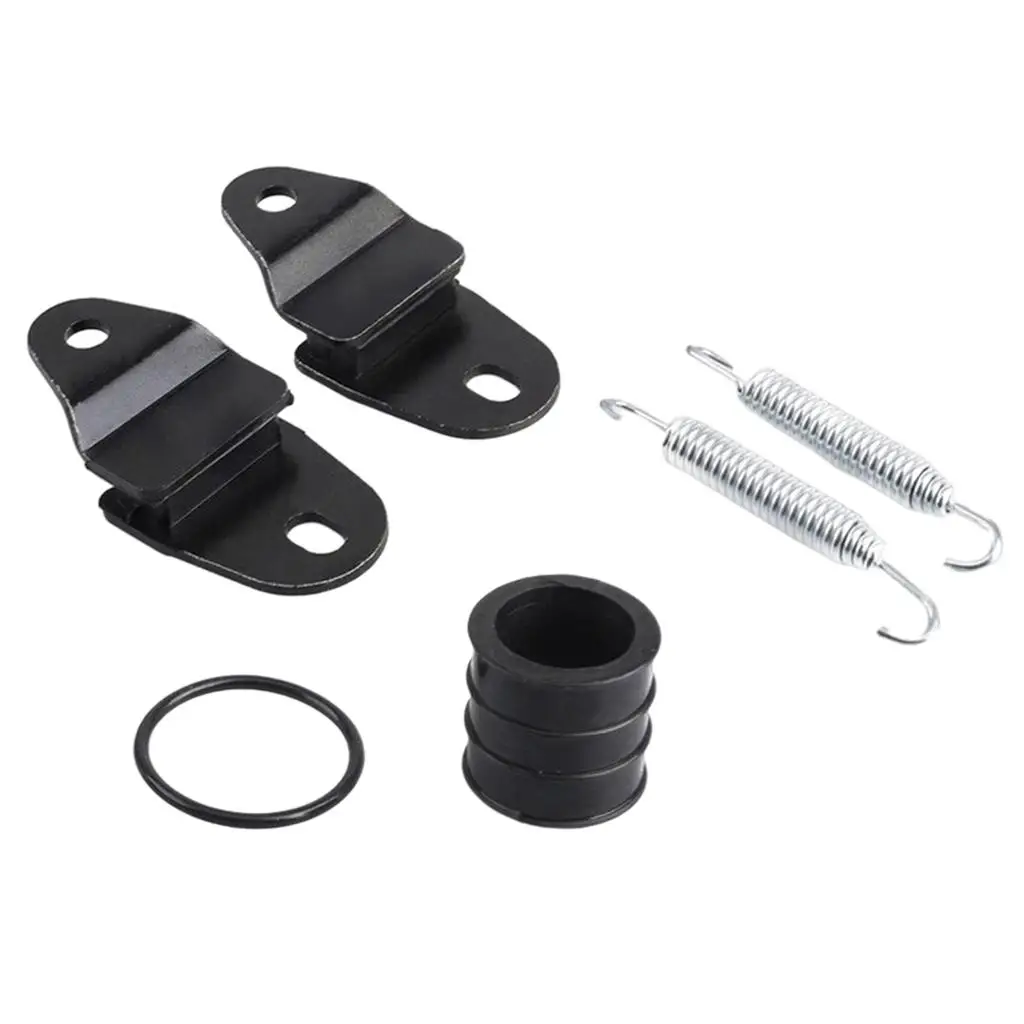 Durable Exhaust Bracket with Cylinder Spring&Washer for 87-06