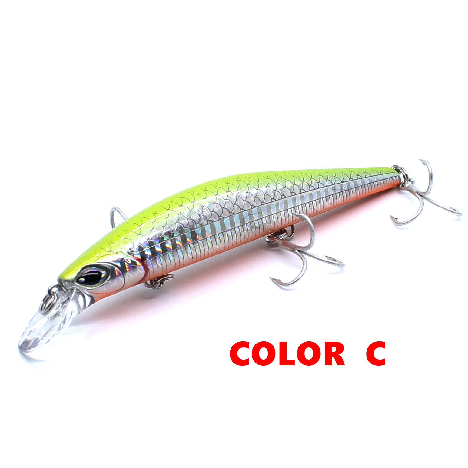 AOCLU Sinking Minnow 120mm 20,0g Harten Köder Jerkbait Wobbler Locken Magnet Gewicht Transfer 1PC Draht Durch Für meer Boot Angeln – Detail 9