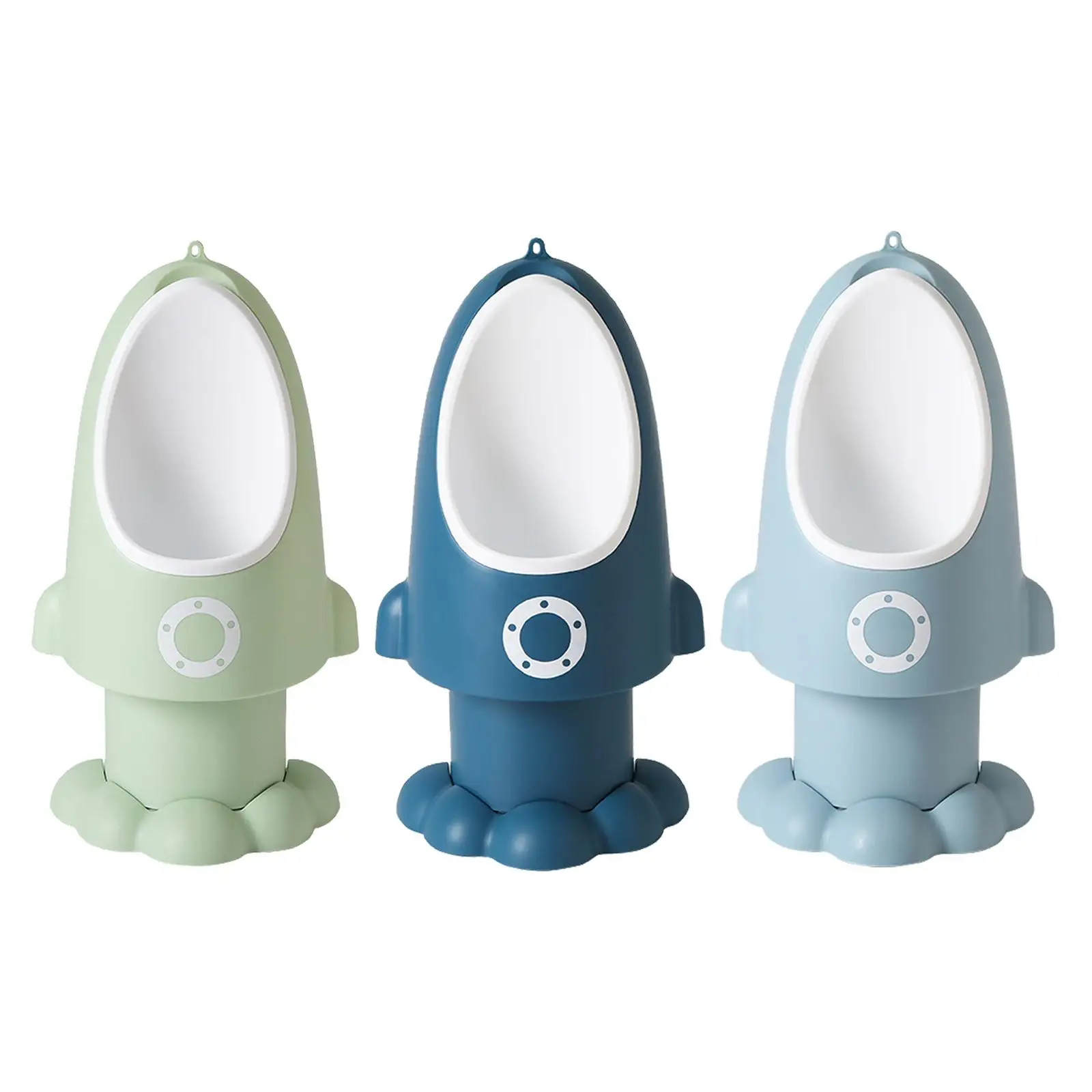 Rocket Shape Training Urinal Pee Training Adjustable Height Urinal Trainer for Baby Children