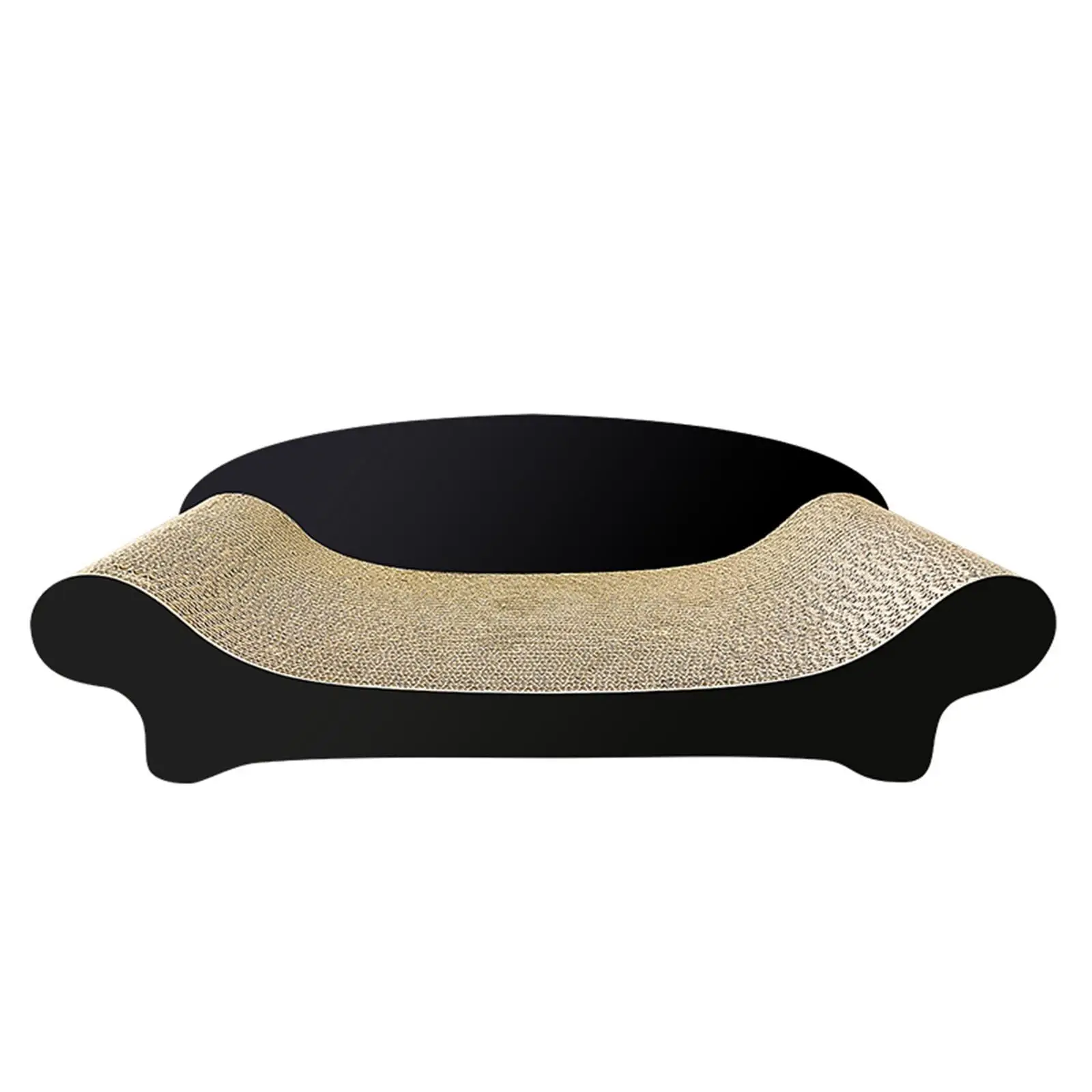 Cat Scratcher Cardboard Lounge Bed, Cat post for scratching, Durable Board Pads Prevents Furniture Damage