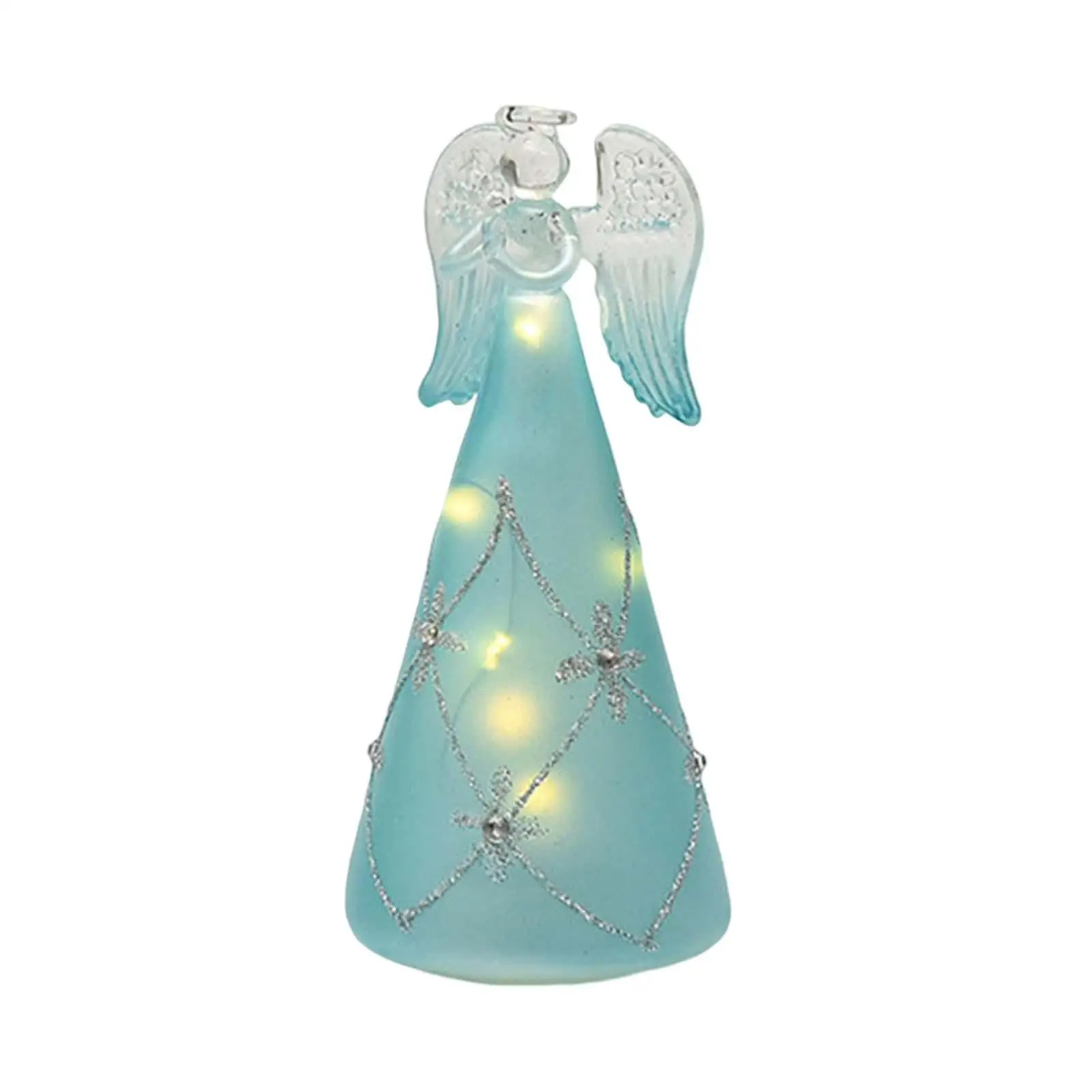 Glass Christmas Tree Night Fairy Lights for Wedding Xmas Decoration