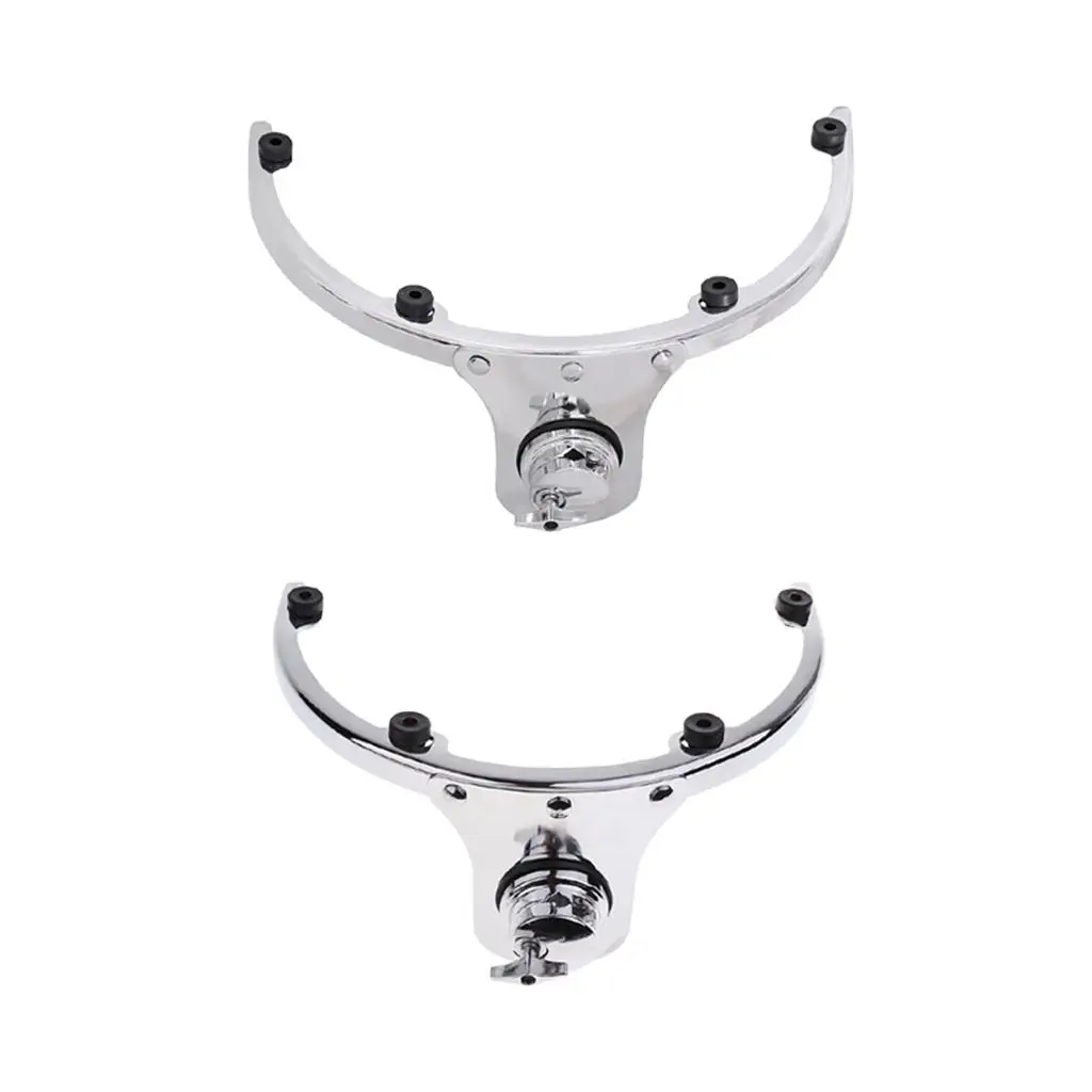 Tooyful Drum Suspension Bracket Drum Holder for Musical Precussion Parts Accs 10inch