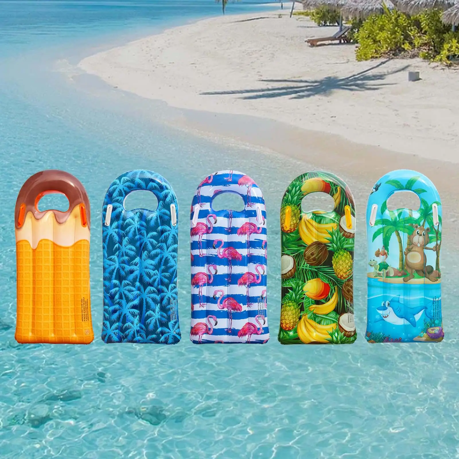 Inflatable Surfboard for Kids Floating Surfboard Pool Toy for Slip and Slide