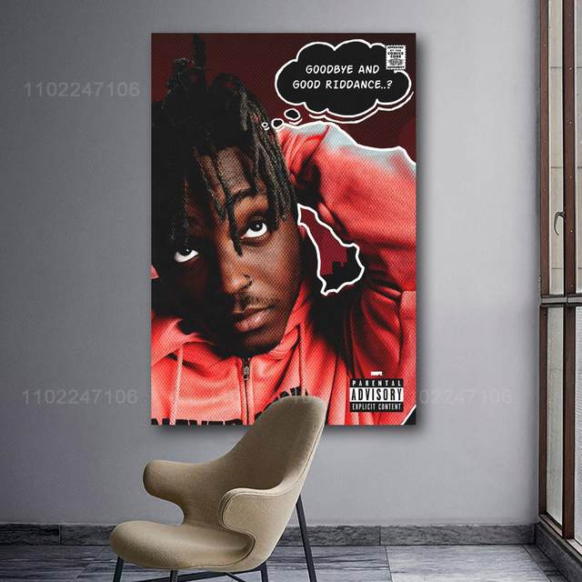 JUICE WRLD poster art  Poster for Sale by christabear