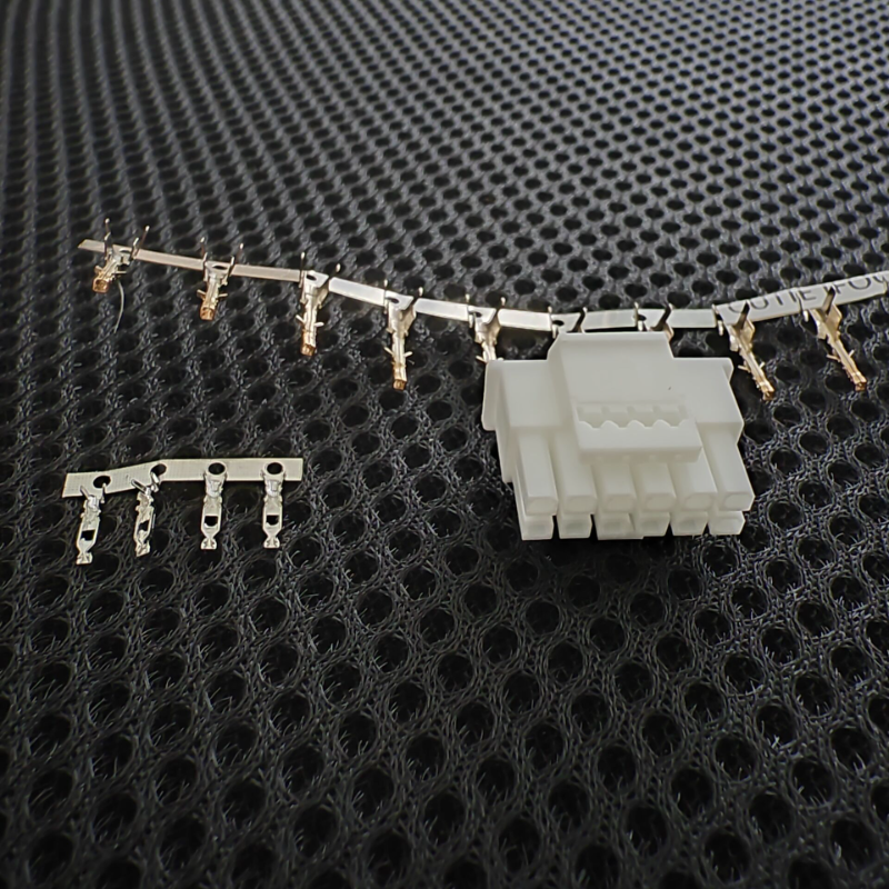 Weiße Farbe PCI Express Computer GPU ATX 3.0 PCIE 5.0 12P 16pin 12+4P 12VHPWR Power Stecker Buchse Jack Small 4p MX3.0 – Detail 3