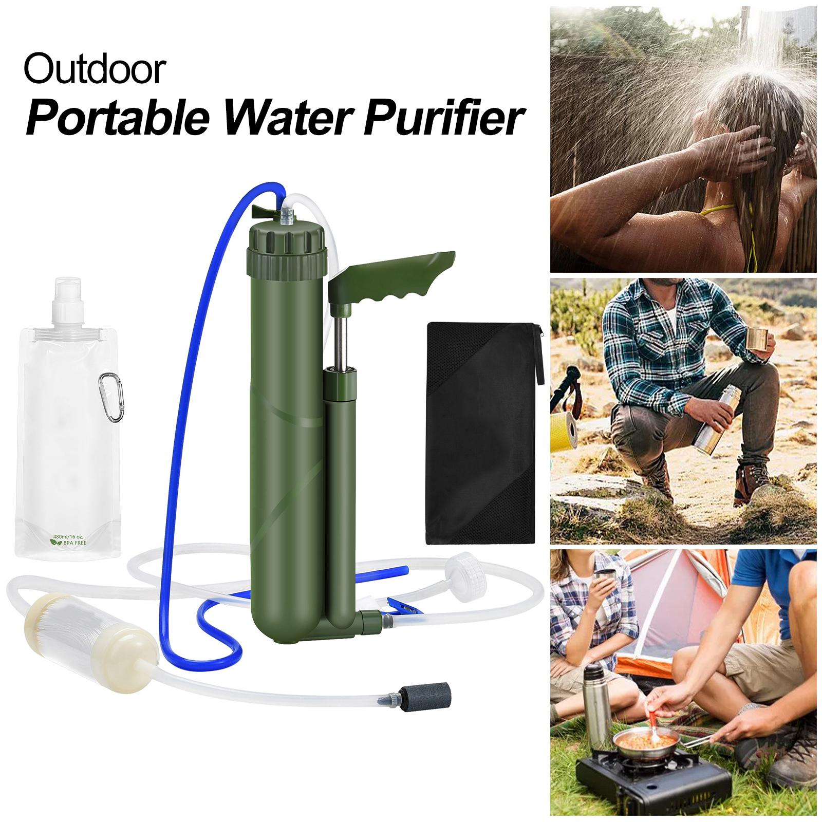 Water Filter Purifier Remove Bacteria Survivor for Outdoor Family