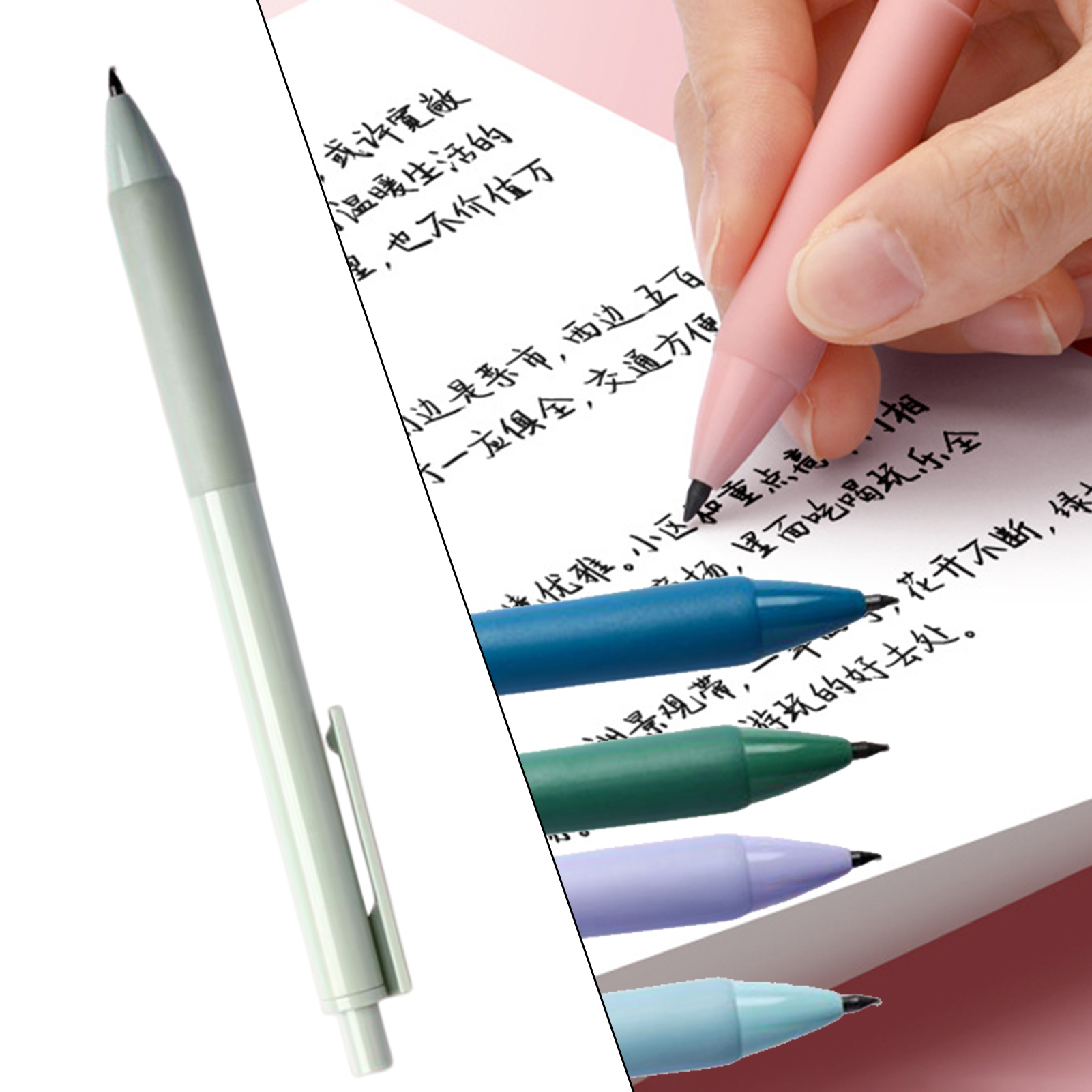 Unbegrenzter Schreibbleistift, radierbarer Eternals Magics Bleistift, tragbarer Schüler-Zeichenbleistift für Schreiben und Malen – Detail 10
