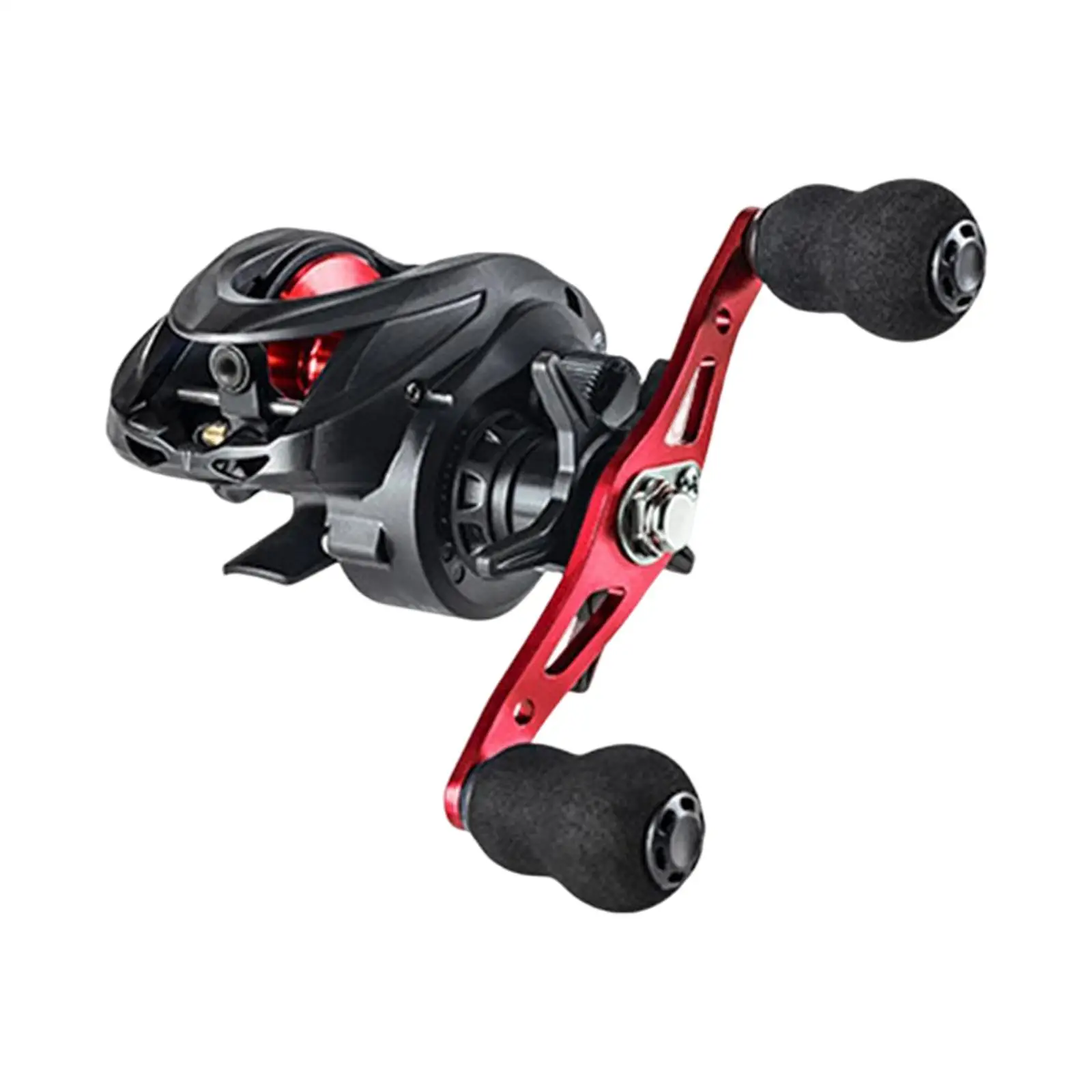 Classic Baitcasting Fishing Reel 6.3:1 Ratio Baitcaster L/R Hand Saltwater for Freshwater Ice Fishing Saltwater