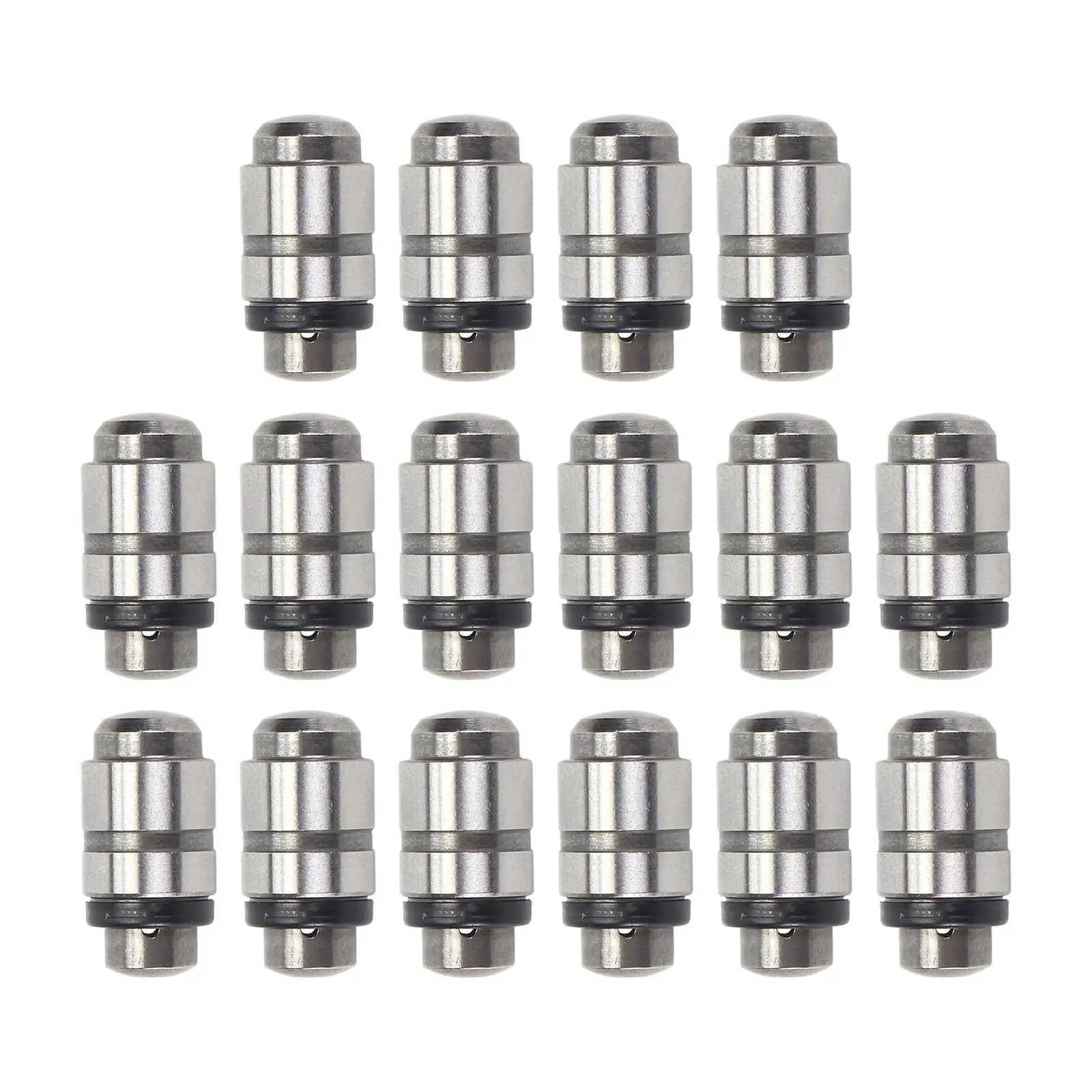 16-In-Pack Valve Tappets Lifters Kit Vehicle Parts Iron Assemblies Replaces for Mitsubishi 3.5L 3.8L 2131753 Car Supplies