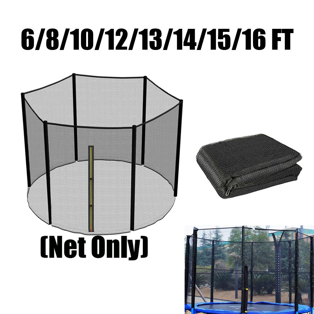 Round Trampoline Safety Net Enclosure Replacement Surround Netting for Kids