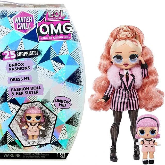 Lol surprise Lol Omg Fashion Dolls Winter Chill Big Wig Multicolor