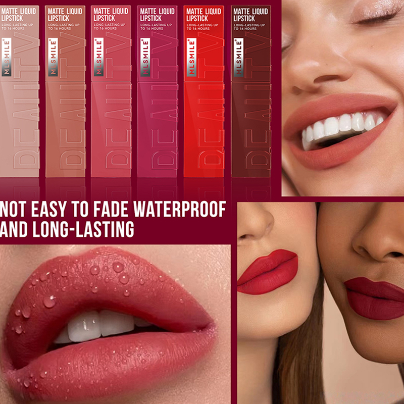 Best of New Matte Ink Liquid Lipstick Non-stick Cup Long Lasting Velvet Nude Lip Gloss Waterproof Lip Tint Waterproof Korean Makeup Reviews & Tips