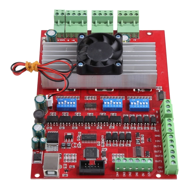 4 AXE CNC USB MACH 3 100 kHz Breakout Board Contrôleur Automatique sonde outil 