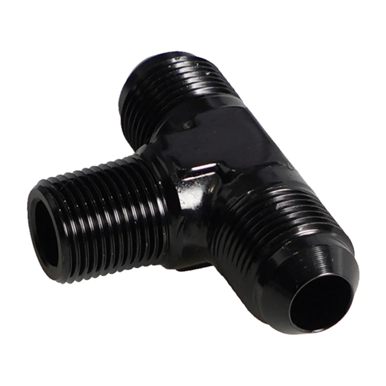 AN3 Male to 1/8inch NPT Hose Tee Adapter Connector Fitting On Side Branch Tee Replaces Durable Premium