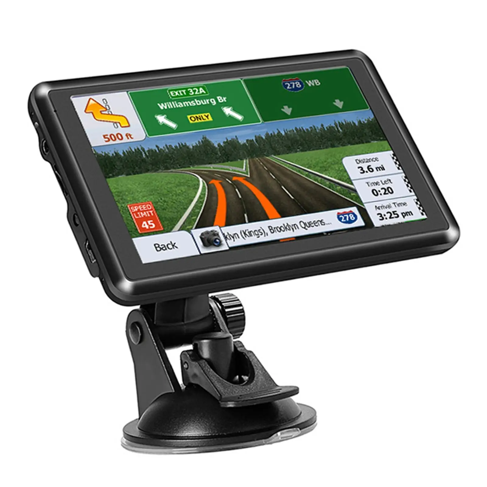 GPS Navigation Touch Screen FM Transmitter Speed Limit Car Player Video Player for Truck