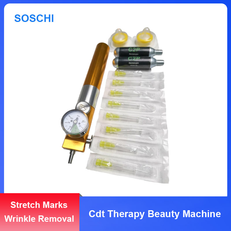 Best of CDT Carboxiterapia System Stretch Marks Removal Cdt Therapy Machine Eye Wrinkle Injection Co2 Carboxytherapy Beauty Device Reviews & Tips