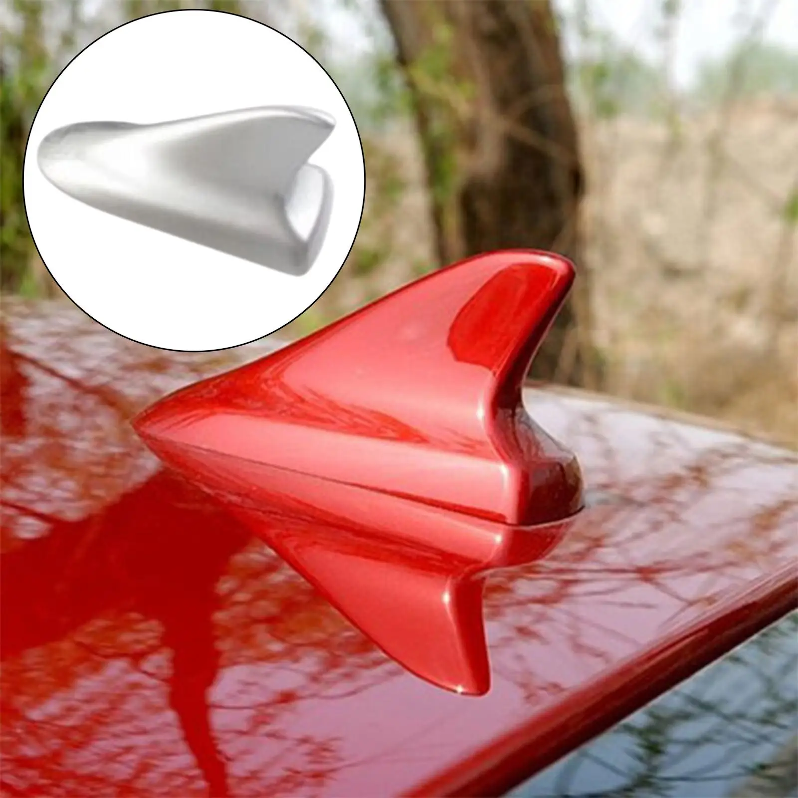 Shark Fin Antenna GM Paste Use with Adhesive Replacement Auto Radio Fit for Car Roof