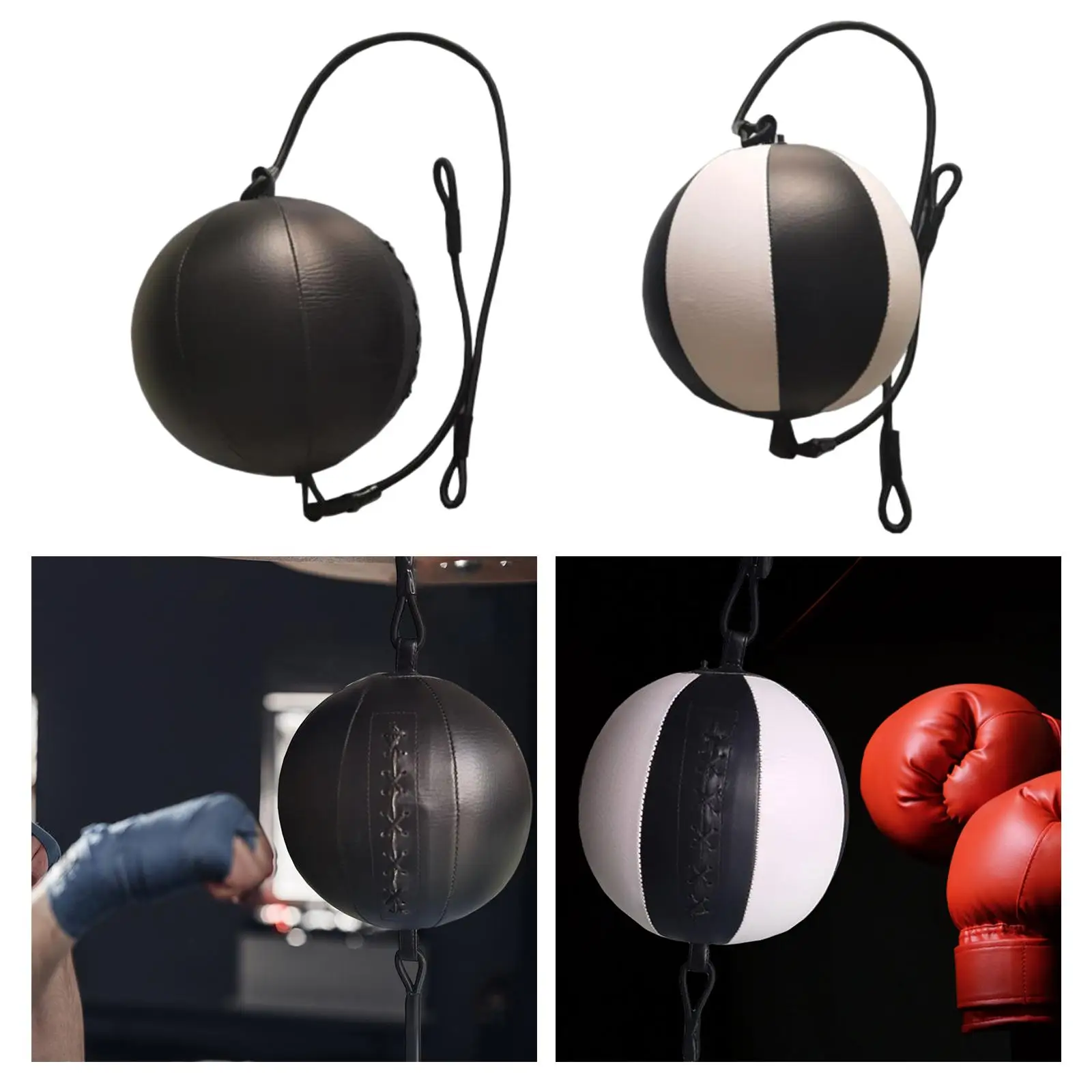 Durable Speed Ball Elastic Rope Boxing Ball for Exercise Muay Thai Gym Sports Equipment