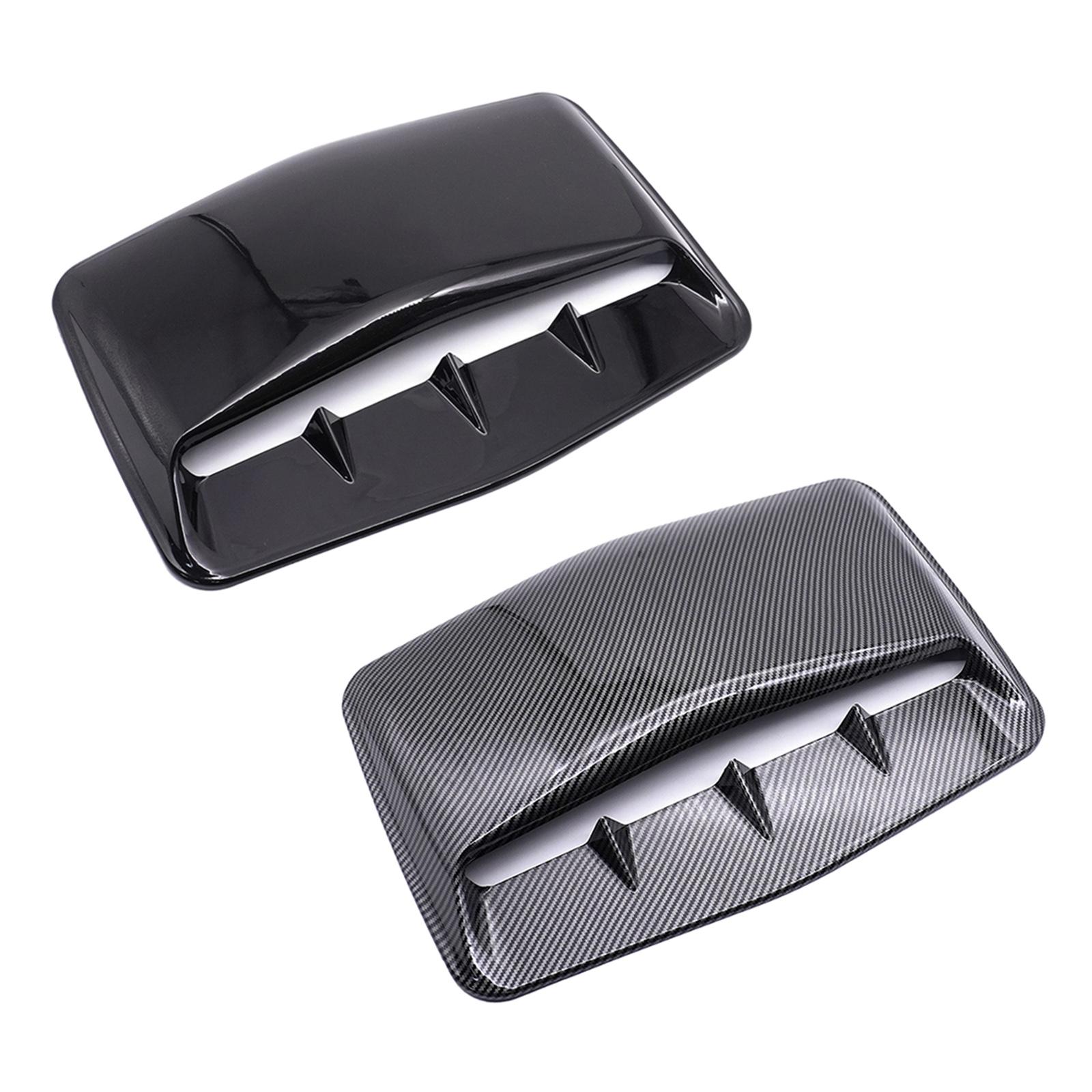 Universal Car Hood Vent Cover Air Flow Vent Air Vent Cover Fit for Car Modification ABS