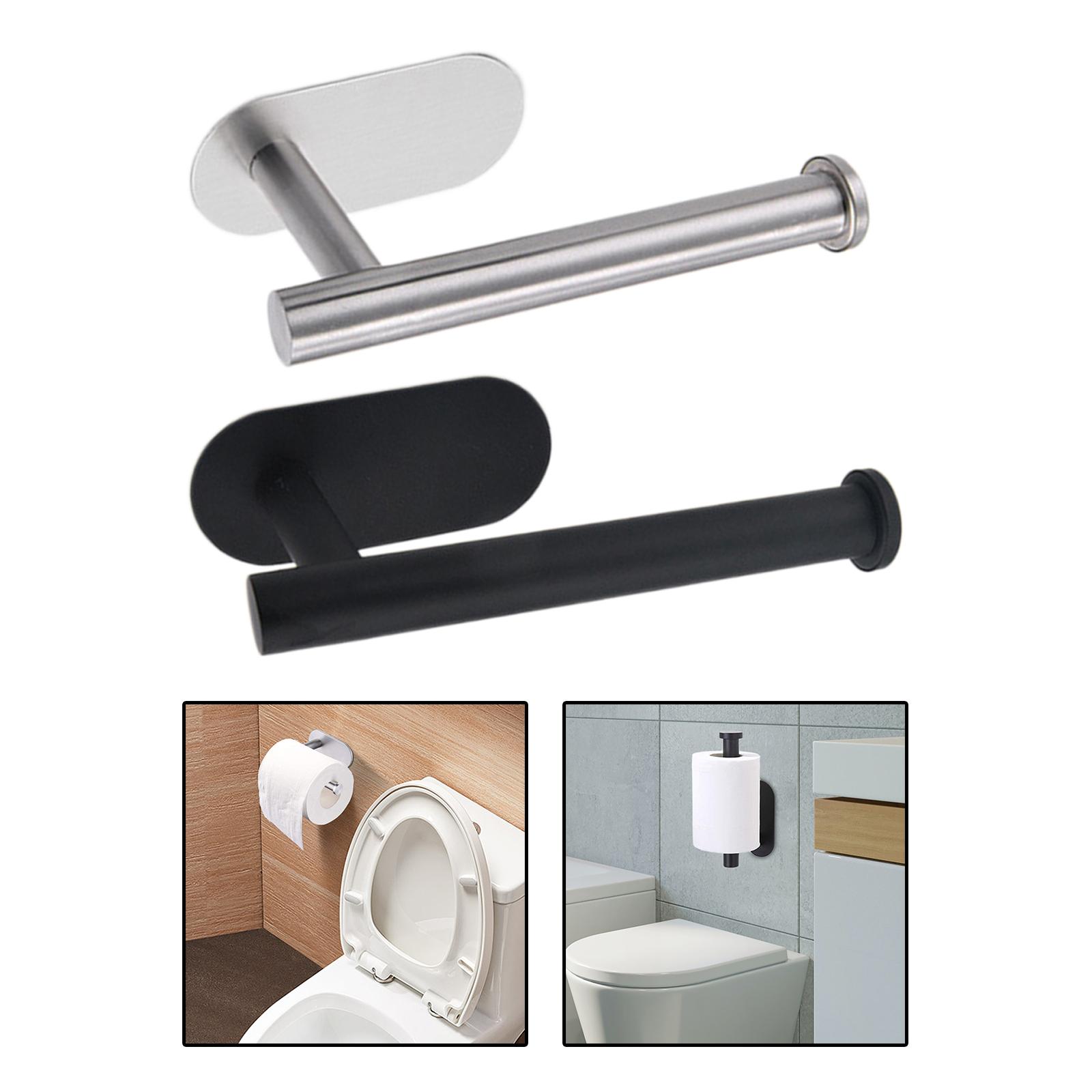 Stainless Steel Paper Holder No Punching Tissue Hanger Dispenser Toilet Paper Rack Rustproof Paper Shelf for Bathroom Hotel Home Stainless Steel Paper Holder No Punching Tissue Hanger Dispenser Toilet Paper Rack Rustproof Paper Shelf for Bathroom Hotel Home
