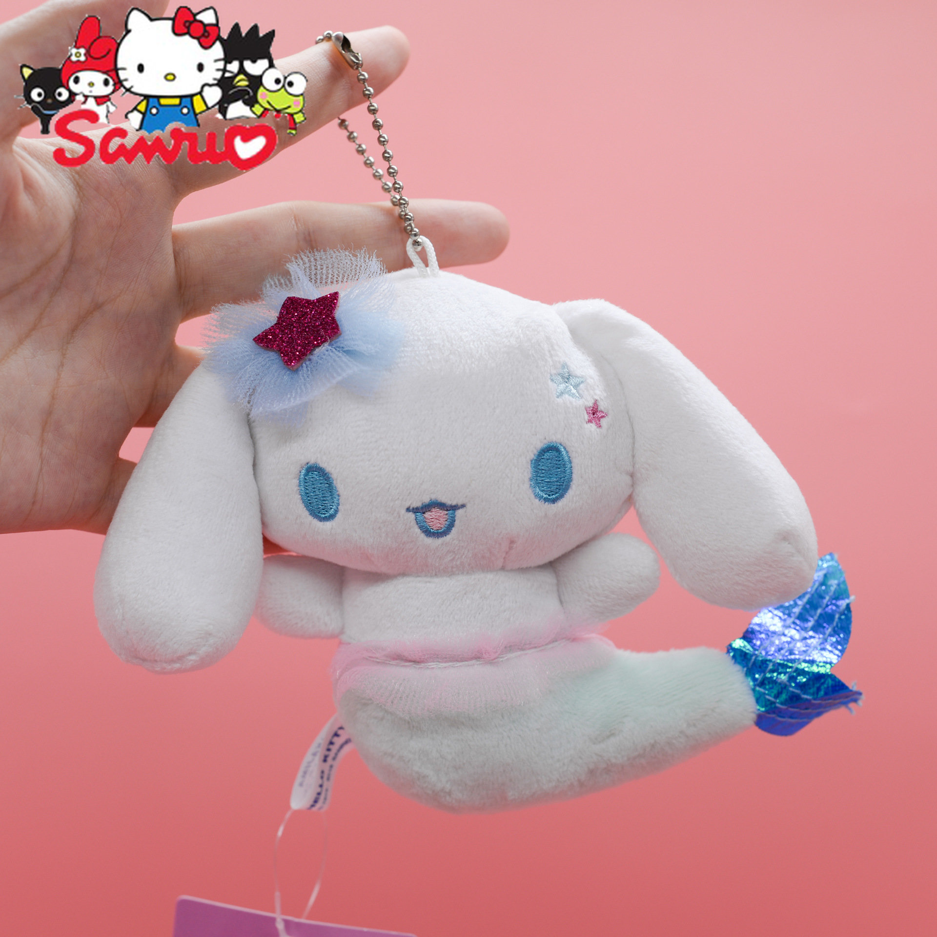 Японская Русалка Sanrio Melody Kuromi Hello Kitty Cinnamoroll игрушка кукла  подвесная сумка подвесное украшение аниме игрушка подарок для детей |  AliExpress