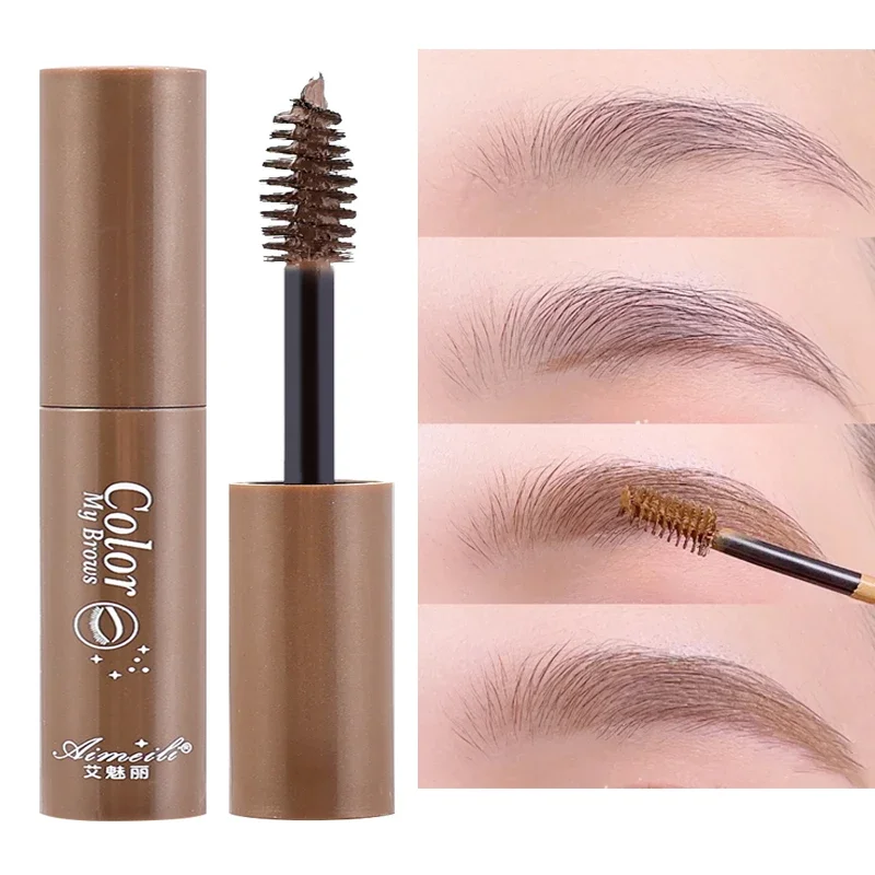 Best of Waterproof Natural Liquid Dyeing Eyebrow Cream Long Lasting Black Brown Tint Eyebrow Beauty Mascara Eyebrows Makeup Cosmetics Reviews & Tips