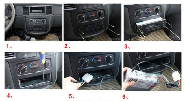 AOVEISE AV252 12V Tarjeta SD para coche MP3 Audio Radio para coche