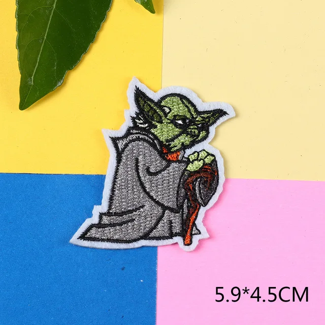 Disney Star Wars Patches Embroidered Yoda baby Patch For Clothing Iron On  Patches On Clothes Patch DIY Garment Decoration Cloth