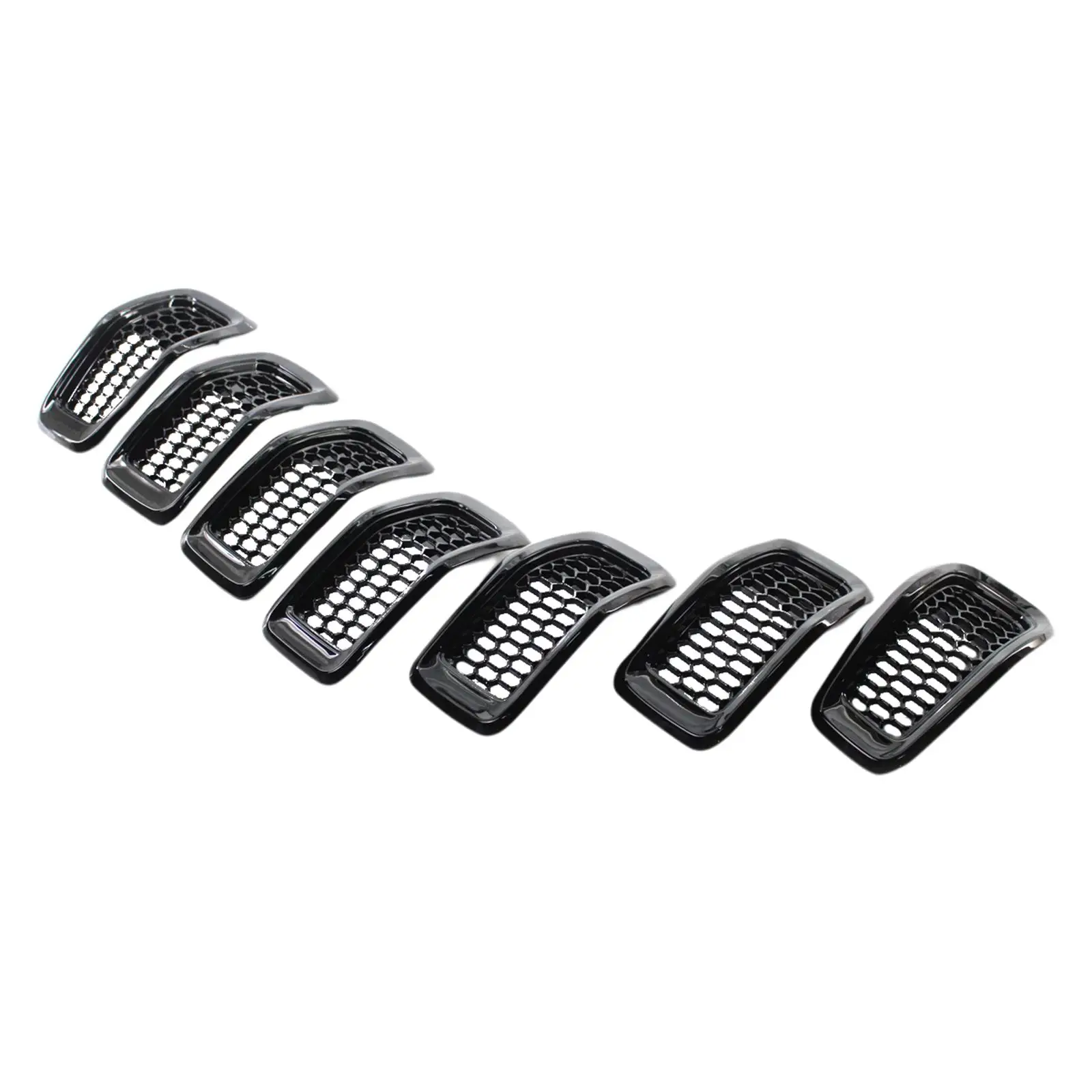 7 Pieces Front Grill Inserts 68303626Ab Fits for 2014-2018