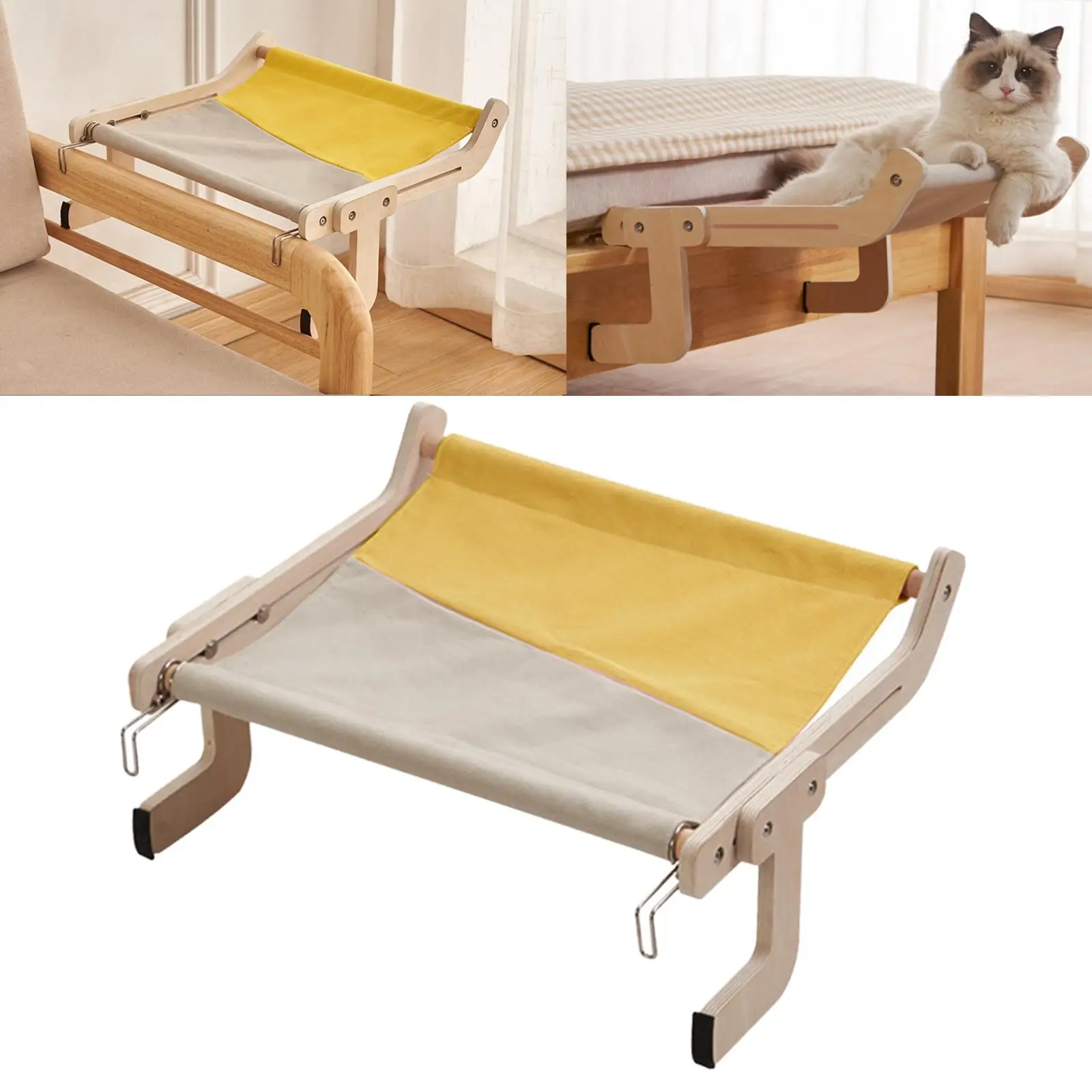Cat Window Perch Durable Shelf Sturdy Hammock Steady Seat Adjustable Cat Bed