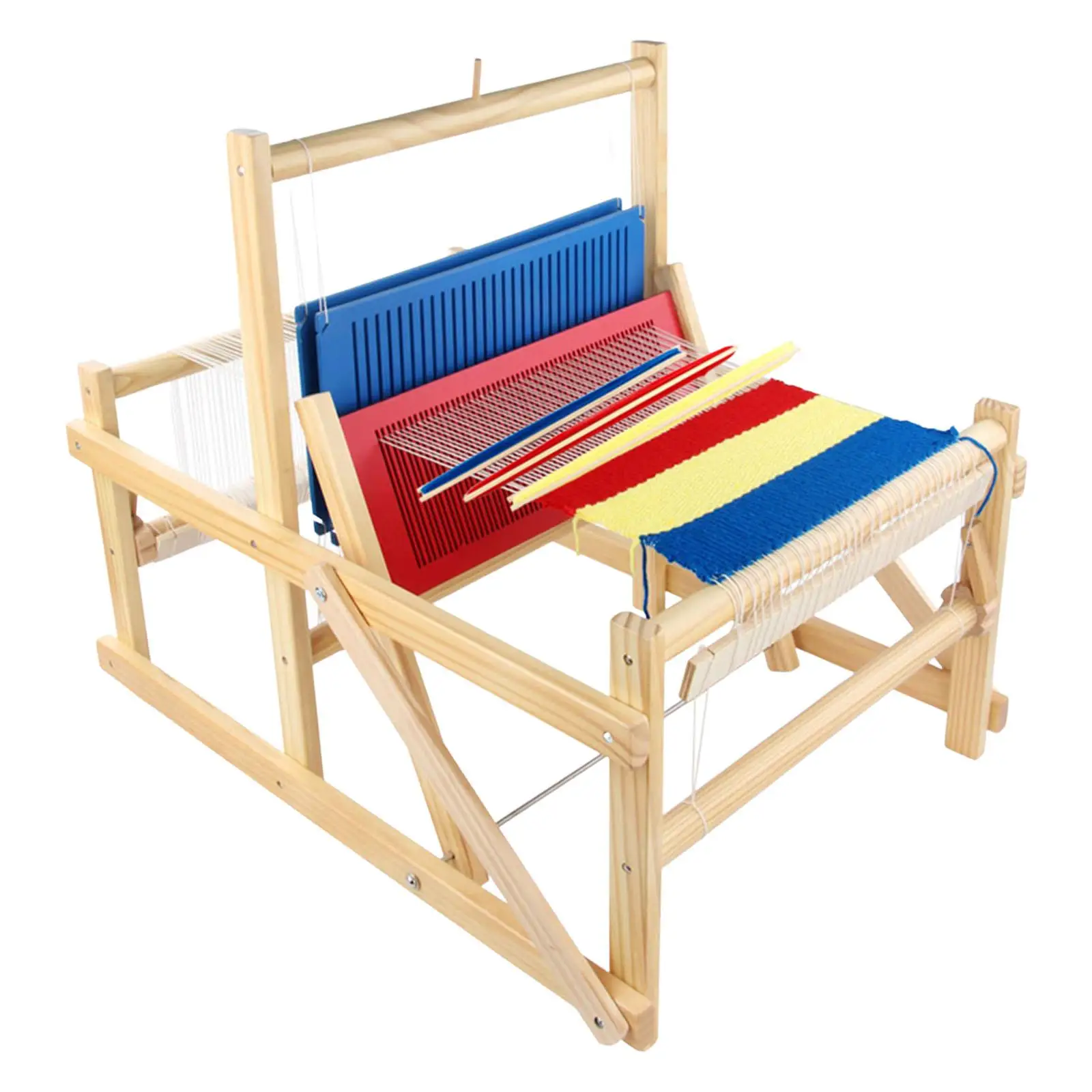 Standing Loom for Children And Adults Wooden Loom Educational Hand Loom Hand Knitting Handwork Intellectual Toys for Children