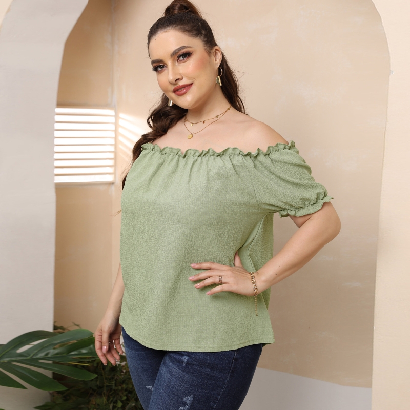 plus size, camisa para festa diária, na moda