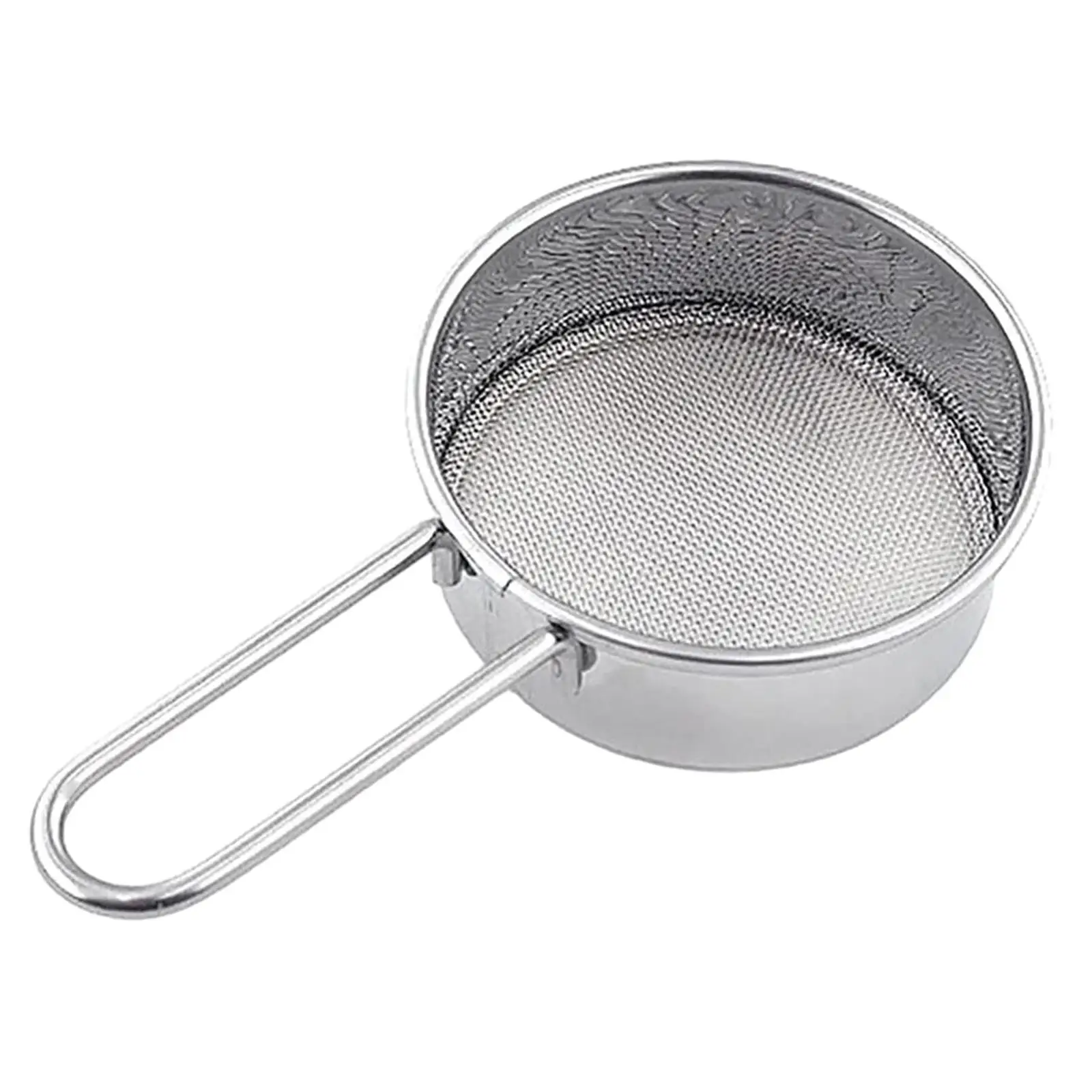 Flour Sifter Flour Sifter Drainer 40 Fine Mesh Strainers Baking Tools Stainless Steel Strainer Small Strainer for Tea Baking