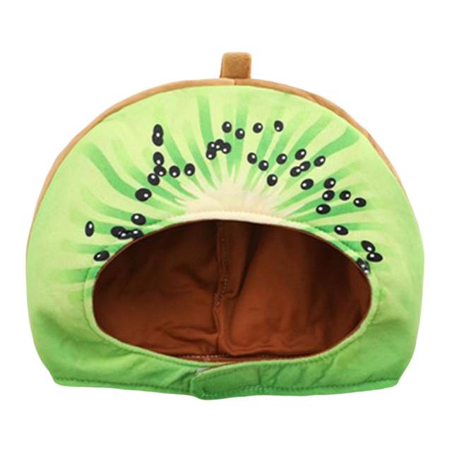 Women Men Headwear Headgear Photo Props Costume Accessories Plush Fruit Hat Headband for Cosplay Masquerade Easter