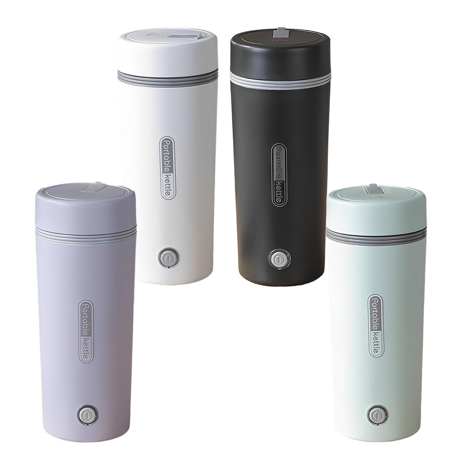 Portable Electric Heating Kettle Boil Dry Protection Auto Shut Off 350ml Tea Hot Water Kettle for Tea Milk Beverage Travel