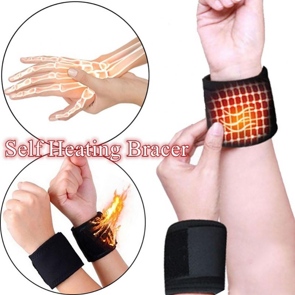 Magnetic Self-heating Therapy Wrist Brace